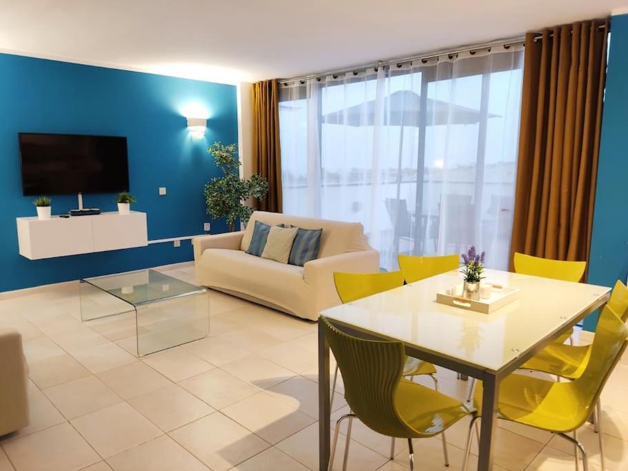 Casa Azul 2Bedroom Apartment & Ocean View Terrace Wifi Premium Costa Calma Buitenkant foto